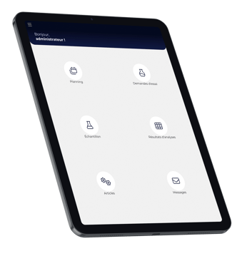 LIMS sur tablette