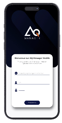 Application mobile AQ Manager LIMS