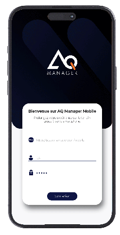 Nouvelle ergonomie de l'application AQ Manager Mobile
