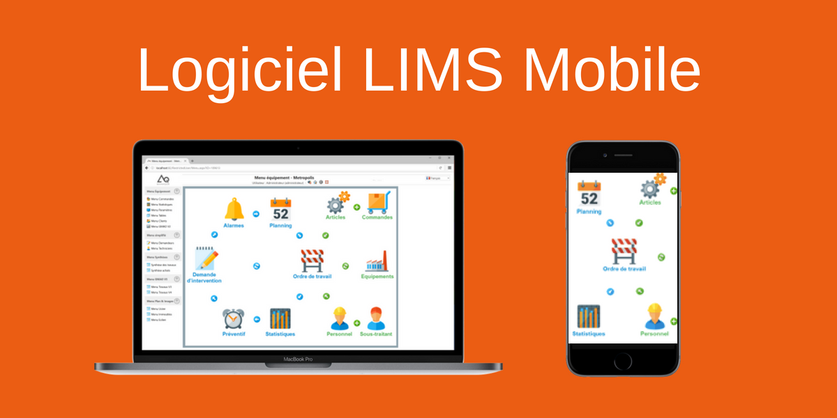 AQ Manager LIMS Mobile vient compléter votre application LIMS