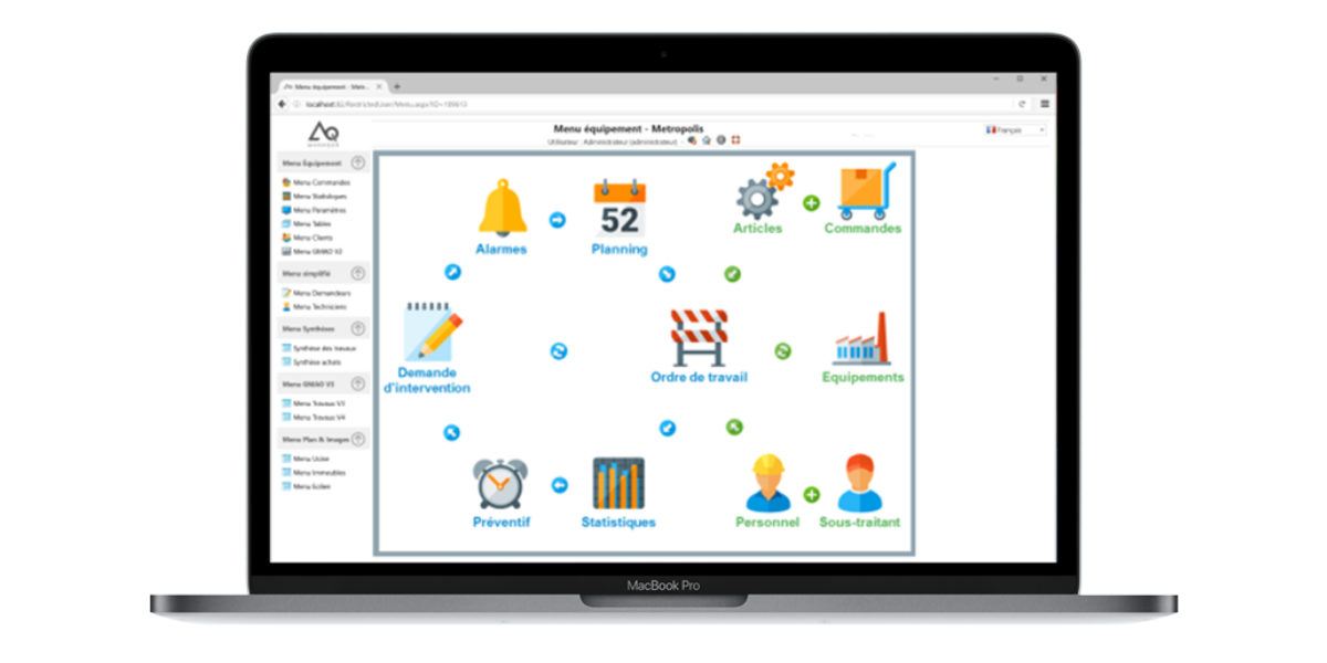 Maintenance préventive : les solutions d'AQ Manager (GMAO)