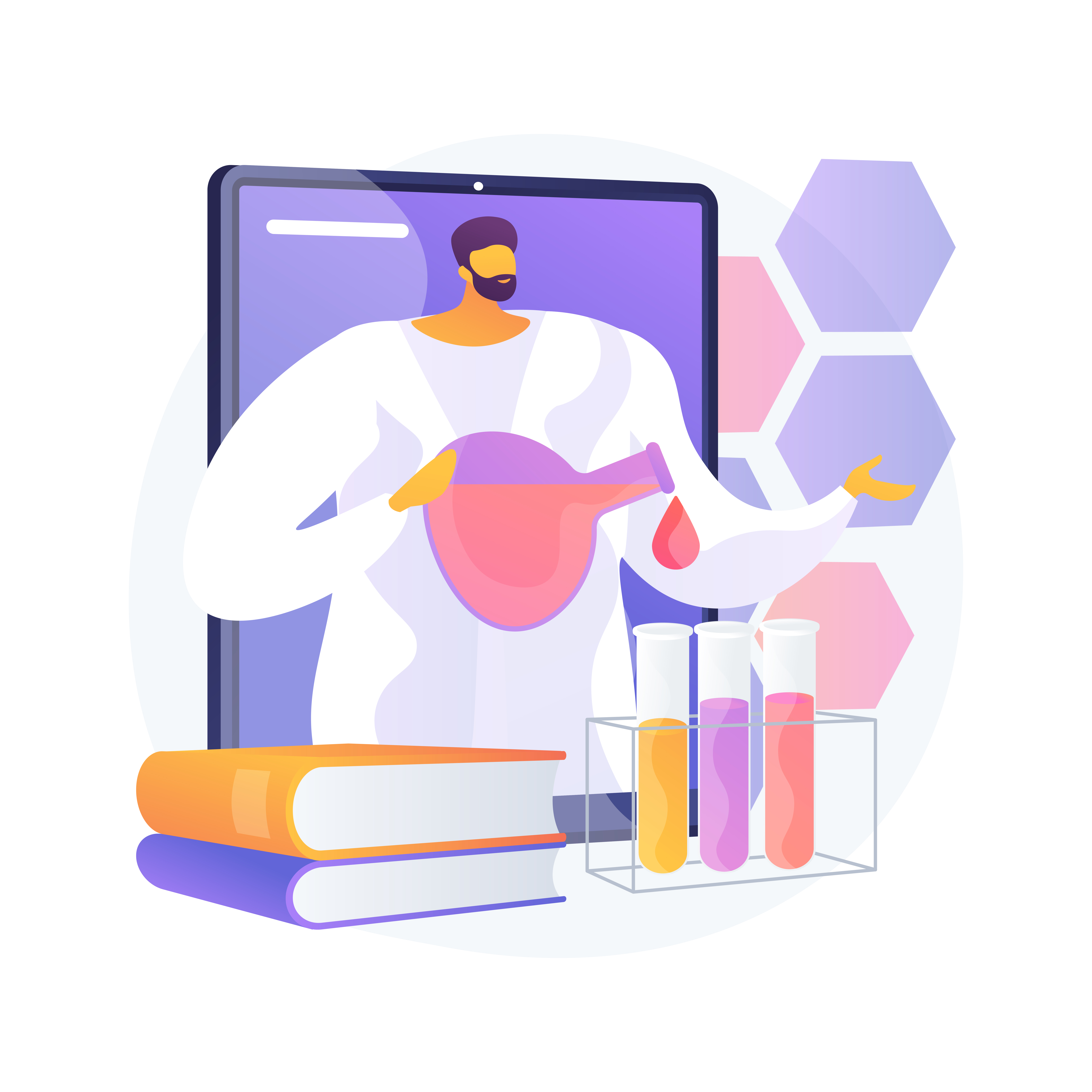 Technicien de laboratoire qui fait des analyses