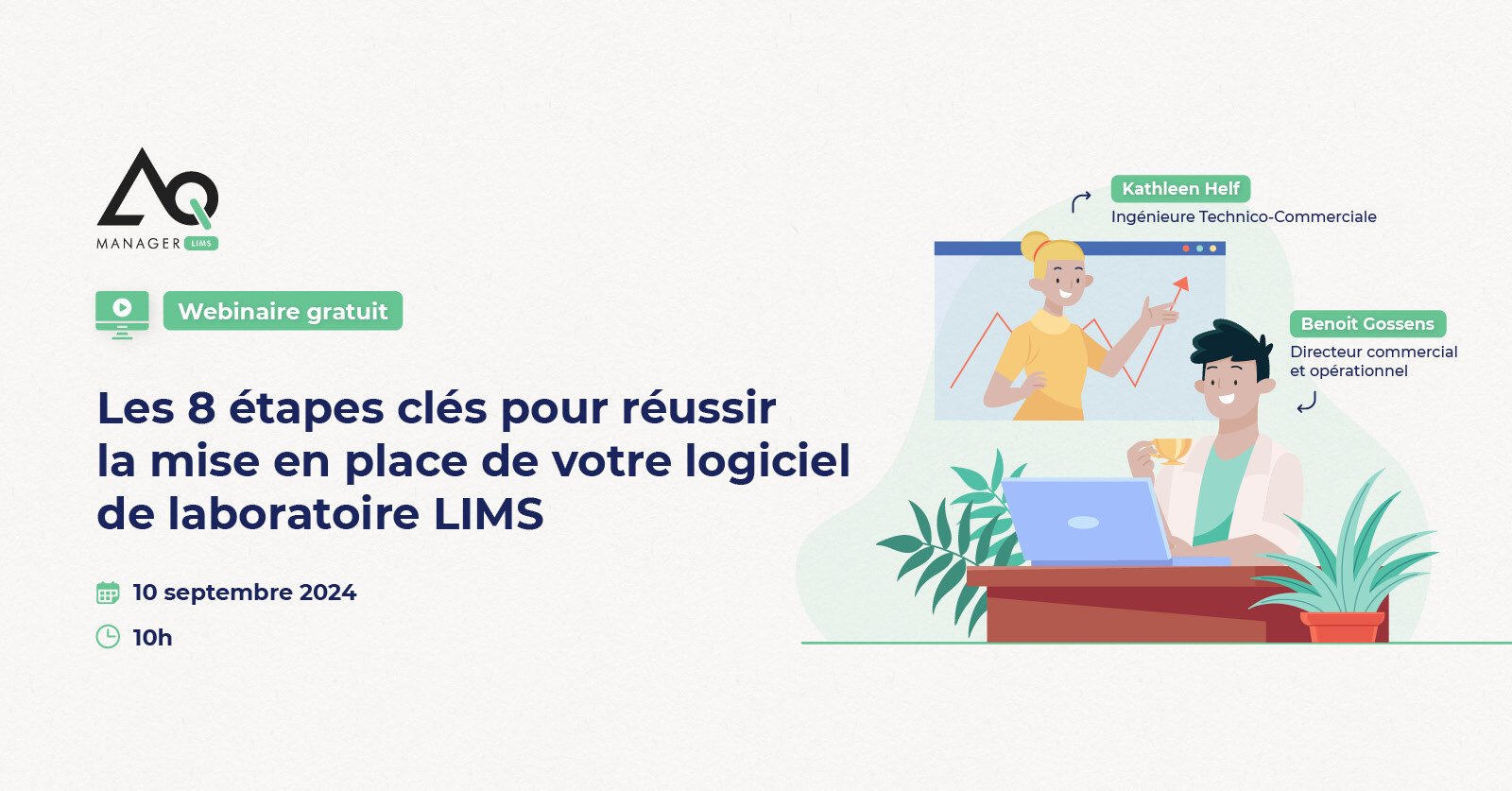 [REPLAY] Les 8 étapes clés pour réussir la mise en place de votre logiciel de laboratoire LIMS